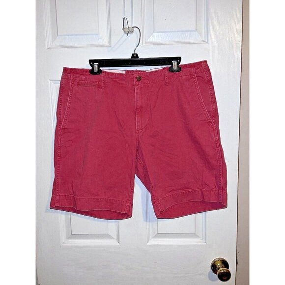 Ralph Lauren DENIM & SUPPLY Mens Red Egyptian Cotton Chino Nantucket Shorts - Picture 1 of 8